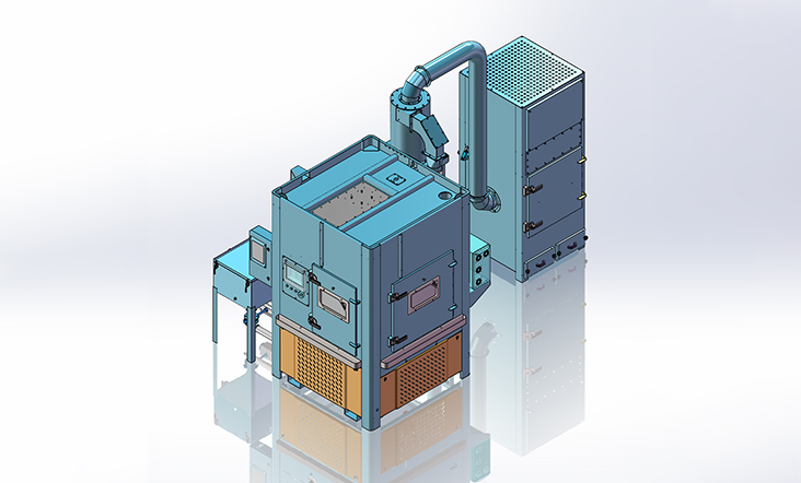 PT-DMRT-1616A Robotic Sandblasting Machine