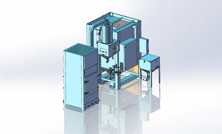 PT-DMRT-1616A Robotic Sandblasting Machine