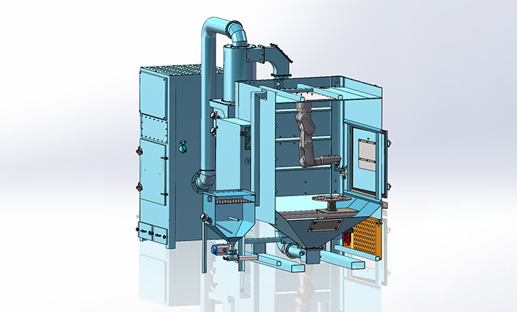 PT-DMRT-1616A Robotic Sandblasting Machine