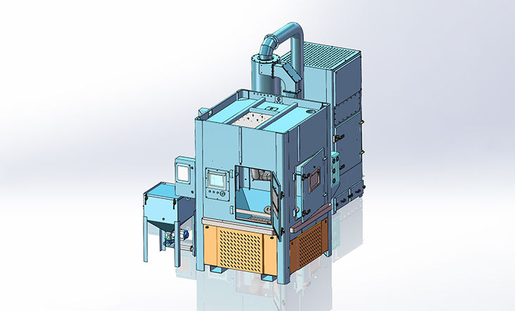 PT-DMRT-1616A Robotic Sandblasting Machine