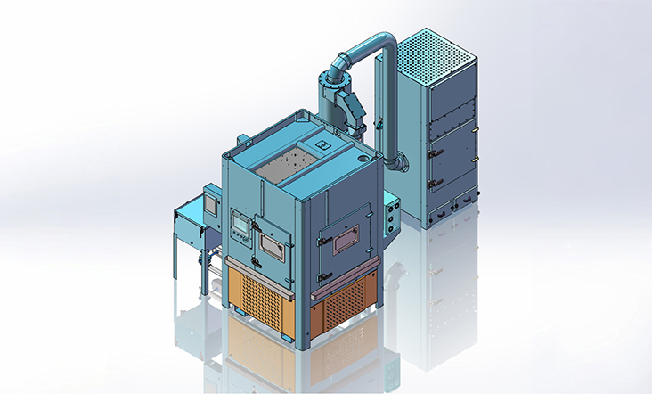 PT-DMRT-1515-3A CNC Intelligent Sandblasting Machine