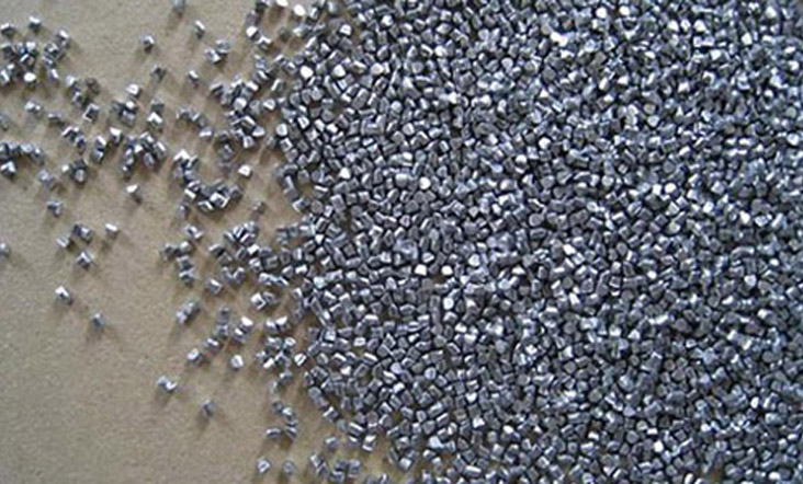 Pure zinc shot peening